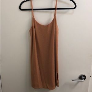 NBD peach minidress BRAND NEW perfect for NYE!